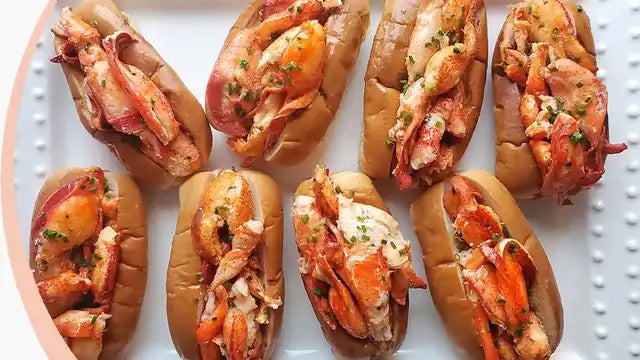 Lobster rolls ready to serve